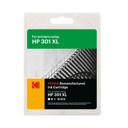 HP 301XL sort blækpatron 15ml - KODAK milj?venligt alternativ